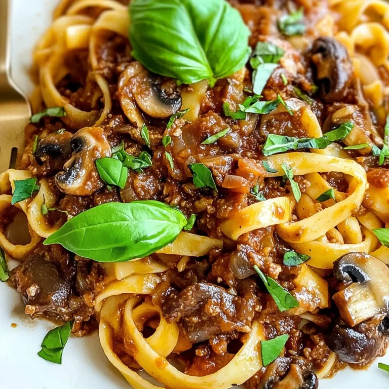 Mushroom Ragu