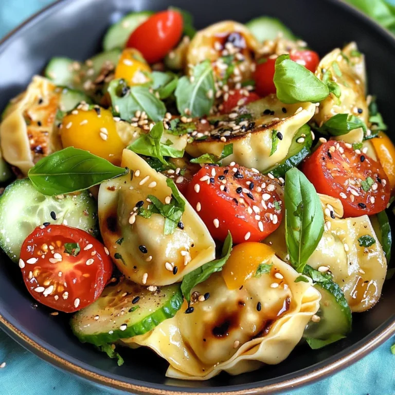 Potsticker Salad (Dumpling Salad)