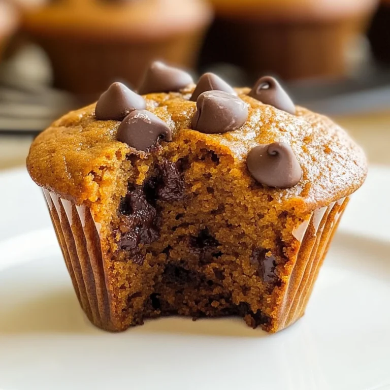 Pumpkin Chocolate Chip Muffins