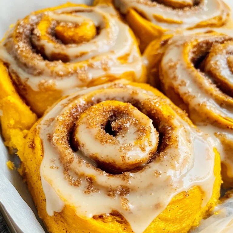 Pumpkin Cinnamon Rolls