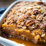 Pumpkin Pecan Cobbler