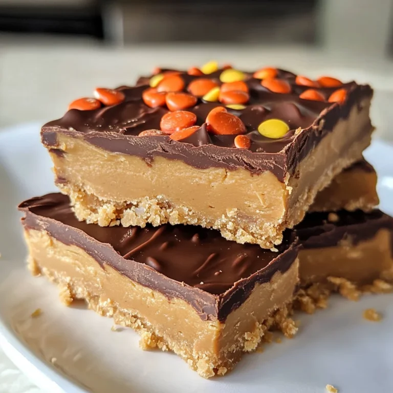 Reese’s Peanut Butter No-Bake Bars Recipe