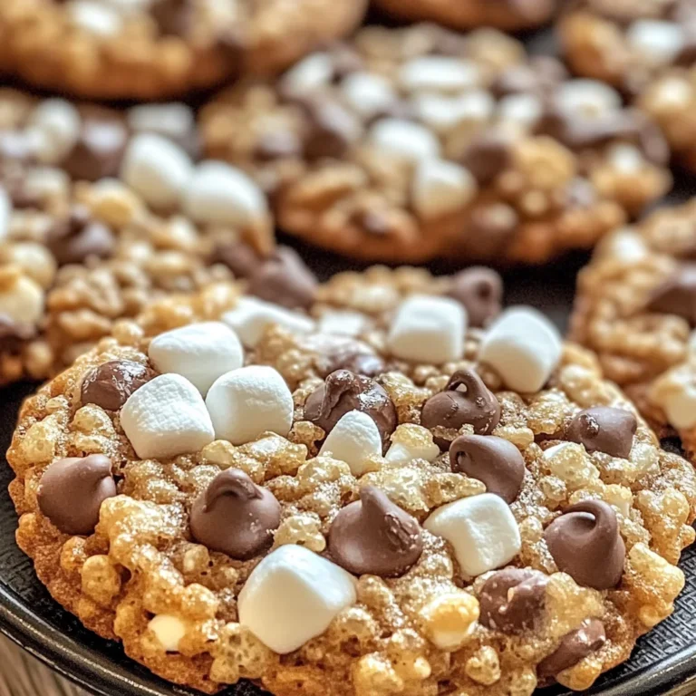Rice Krispie Cookies with Chocolate Chips Recipe