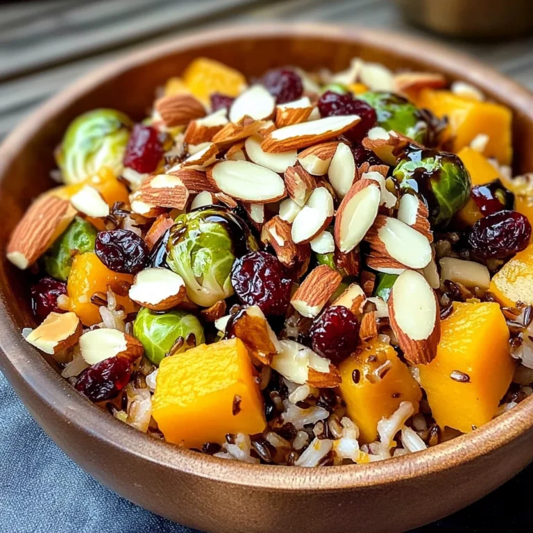 Wild Rice Harvest Bowls with Fig Balsamic Vinaigrette
