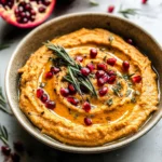 10-Minute Cozy & Creamy Pumpkin Hummus