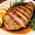 Apple Cider Glazed Turkey Breast