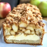 Apple Crisp Cheesecake Bread