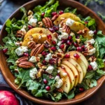 Autumn Harvest Honeycrisp Apple and Feta Salad