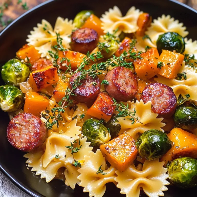 Autumn Sausage Pasta Squash: Amazing 25-Min Fall Favorite