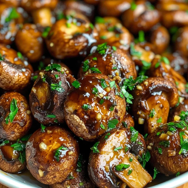 Balsamic Roasted Mushrooms