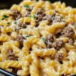 Beef and Garlic Butter Pasta recipe