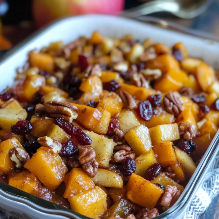 Butternut Squash Apple Bake