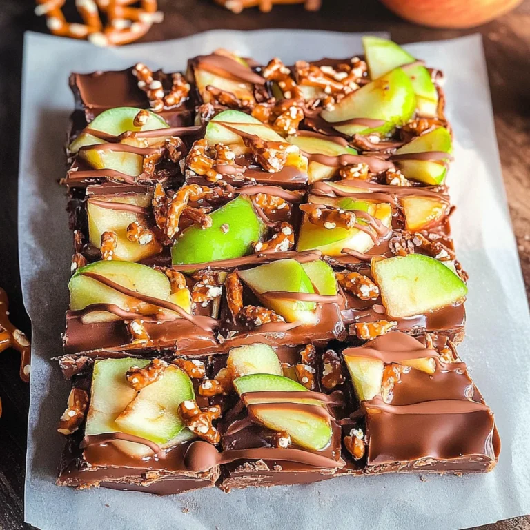 Caramel Apple Bark