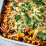 Chicken Burrito Casserole