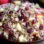 Cranberry Apple Coleslaw: A Delicious & Healthy Recipe