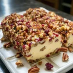 Cranberry Pecan Cheese Log