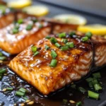 Crispy Honey Garlic Glazed Salmon Recipe