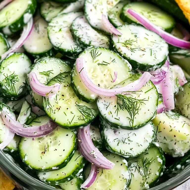 Cucumber Dill Salad