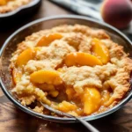 Fresh Peach Cobbler Recipe