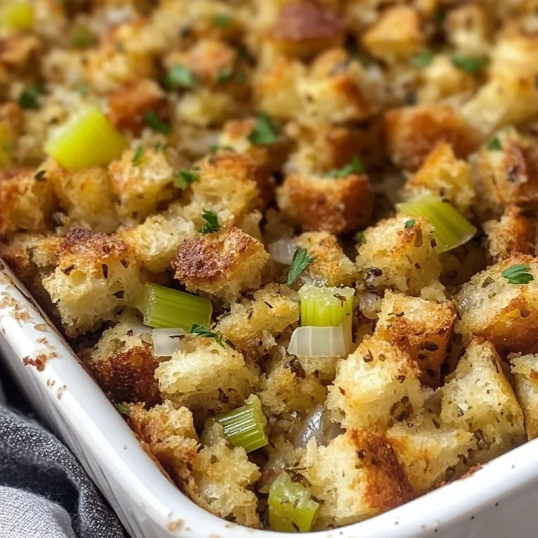 Grandma's Thanksgiving Stuffing Recipe