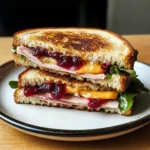 Ham Cheddar Cranberry Melt