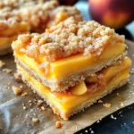 Heavenly Summer Peach Bars: A Sweet Slice of Sunshine