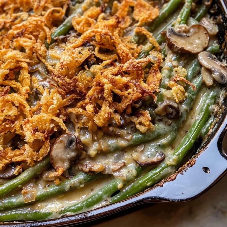 Homemade Green Bean Casserole