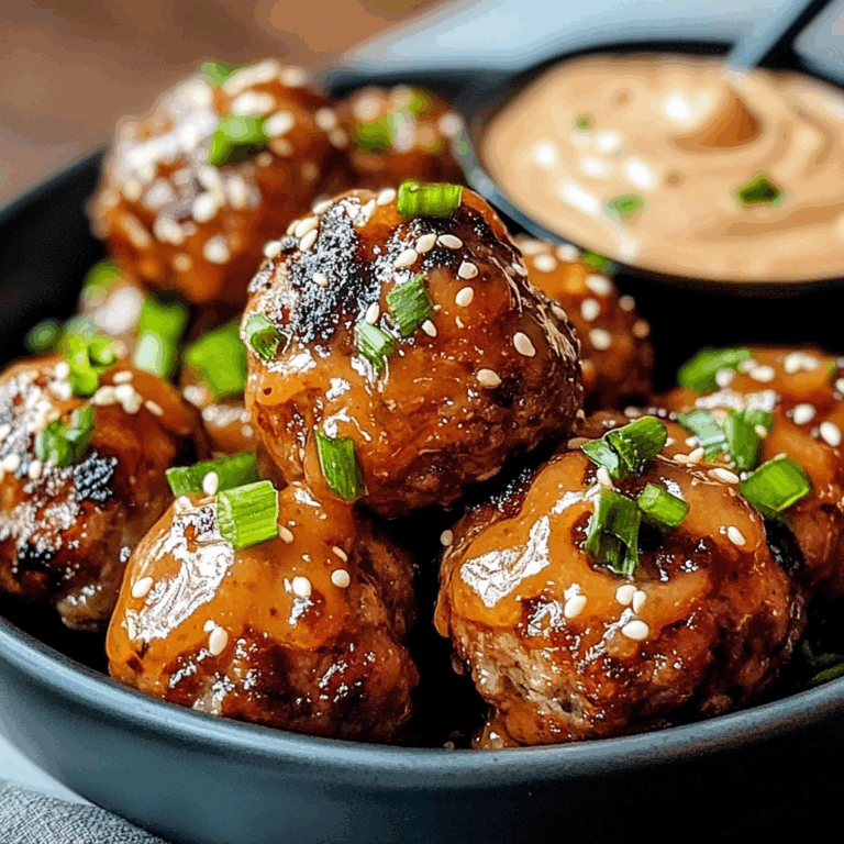 Korean BBQ Meatballs with Spicy Mayo Dip: A Flavor-Packed Beginner-Friendly Recipe