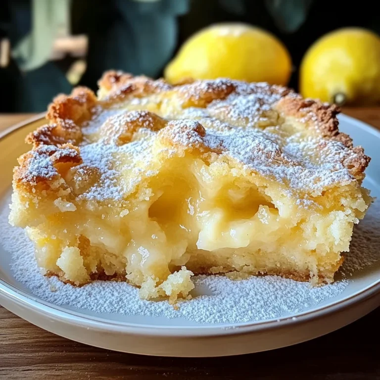 Magic Lemon Cobbler Recipe: A Delightful Dessert Experience