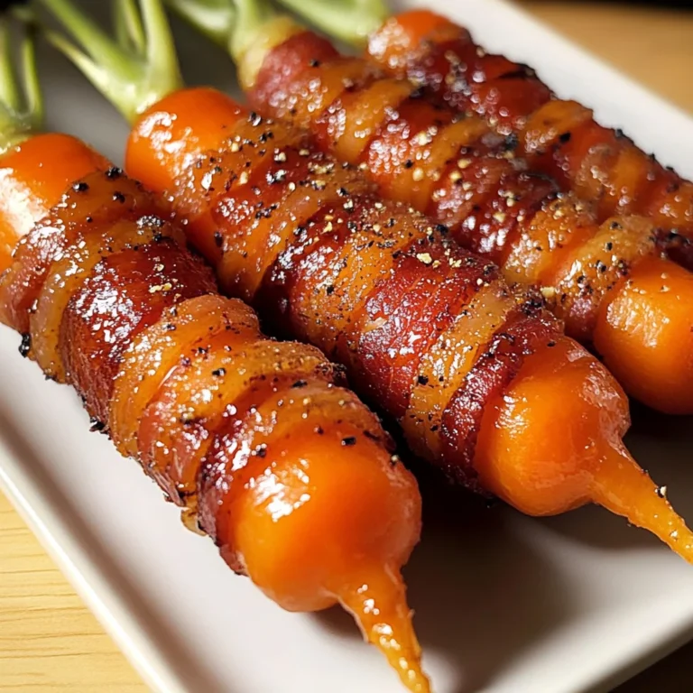 Maple Bacon Carrots