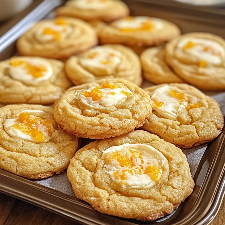 Orange Creamsicle Cookies