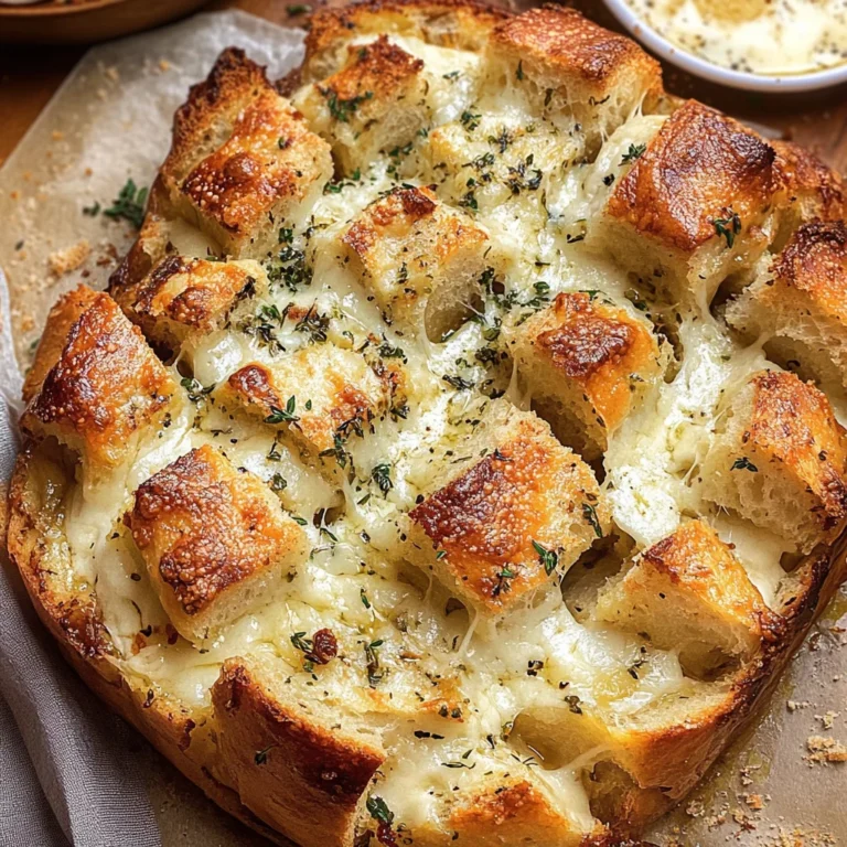 Pull Apart Garlic Bread Recipe