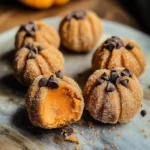 Pumpkin Cheesecake Truffles