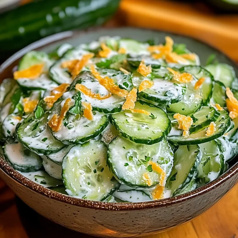 Refreshing Cucumber Ranch Crack Salad Recipe