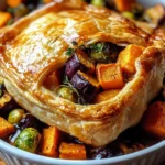 Roasted Autumn Vegetable Pot Pies