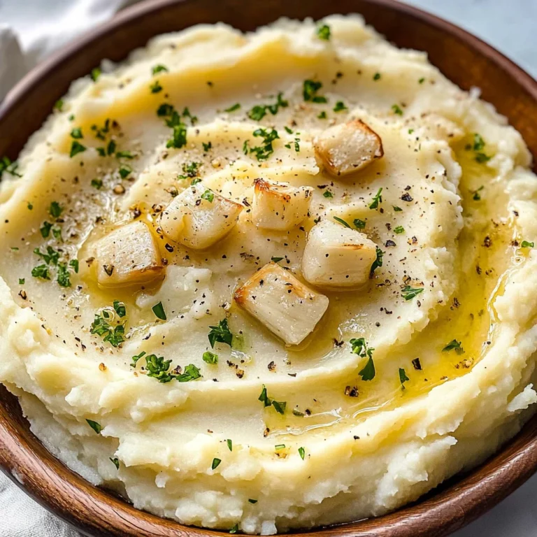 Roasted Garlic Mashed Potatoes {Slow Cooker}