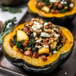 Sausage-Stuffed Acorn Squash