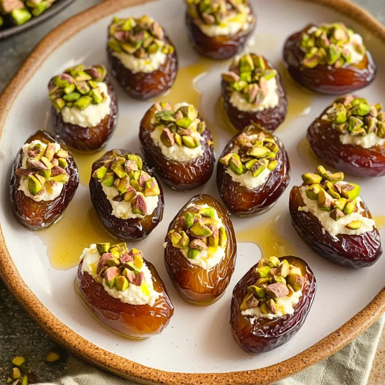 St. Patrick’s Day Treat: Honey Pistachio Ricotta Stuffed Dates