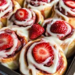 Strawberry Cheesecake Cinnabon Rolls Recipe