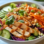 Thai Peanut Chicken Salad