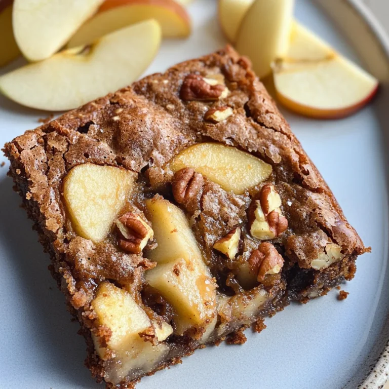 Apple Brownies