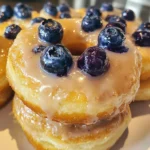 Baked Blueberry Donuts