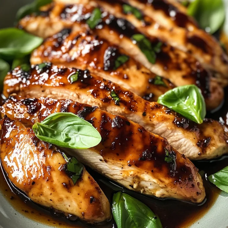 Balsamic Baked Chicken Breast: A Delicious and Easy Recipe for Dinner