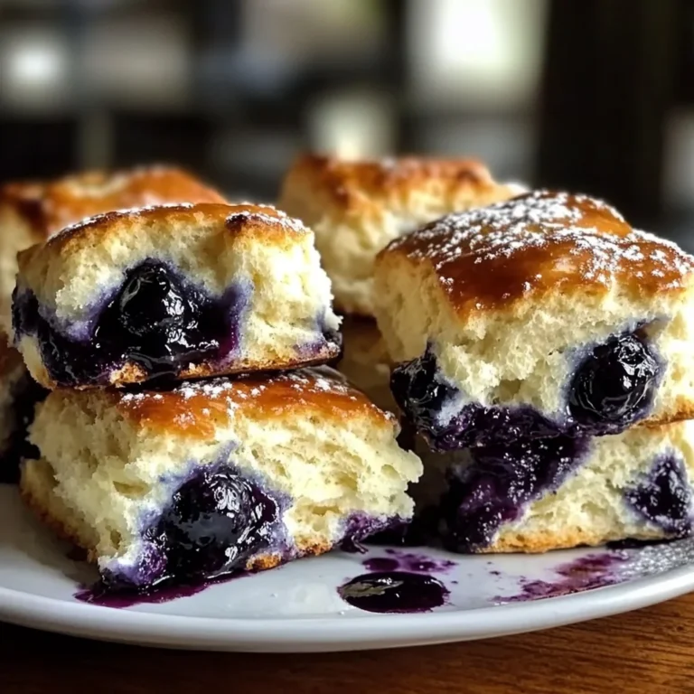 Blueberry Biscuits