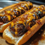 Bourbon BBQ Turkey Turkey Bacon Cheeseburger Meatball Subs Ready in 30 Minutes