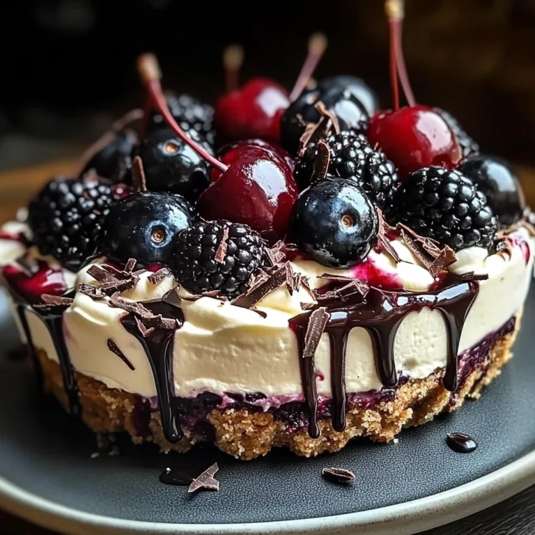 Bourbon Biscuit Cherry Cheesecake Tart