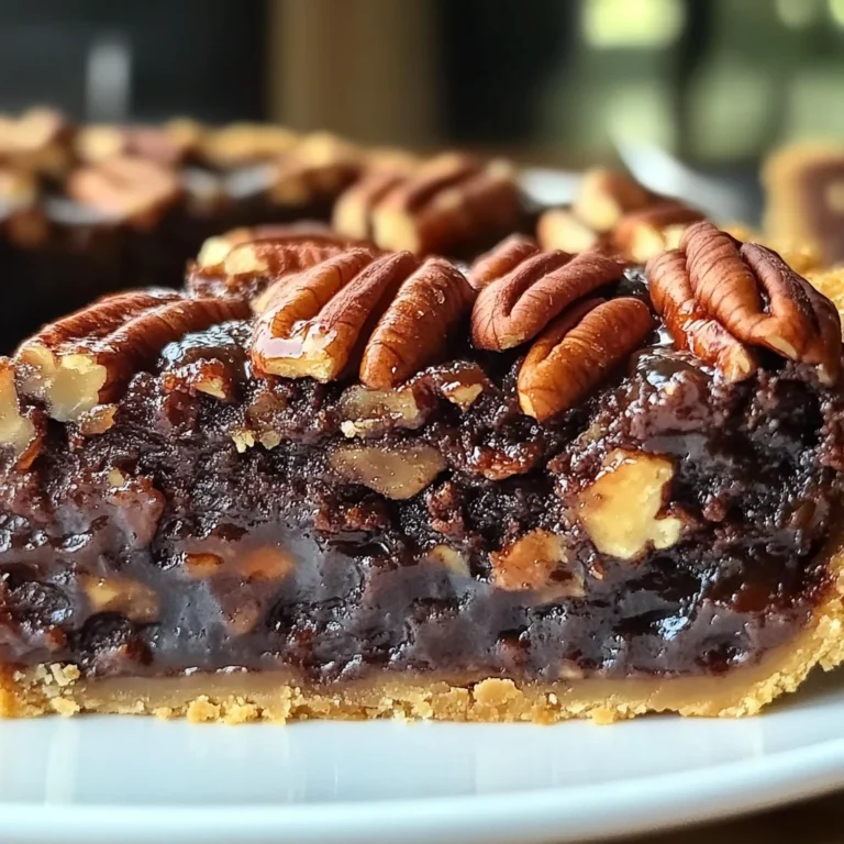 Brownie Pecan Pie