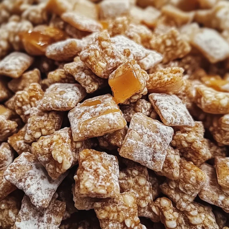 Caramel Apple Puppy Chow