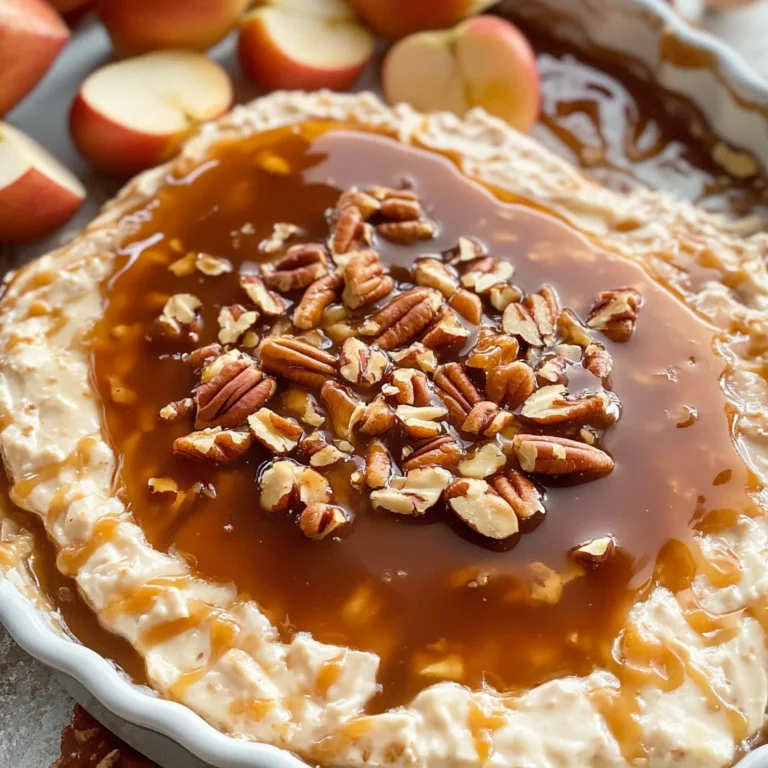 Caramel apple cheesecake dip recipe