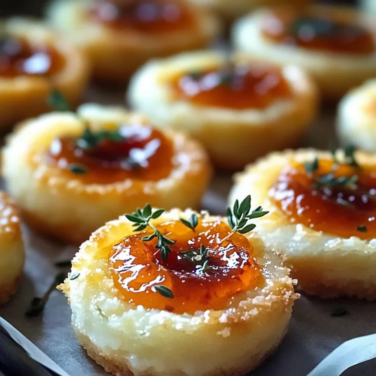 Cheesy Thumbprint Appetizers with Hot Pepper Jelly